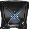 51JyVDV55LL._AC_.jpg Yaheetech Lot de 4 Chaise de Salle à Manger Industrielle Chaise de Cuisine 45 cm H Empilable Tabouret avec Dossier Jardin Balcon Bistrot Café Salon Exterieur Interieur Noir