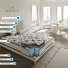 SIMPUR Relax - Matelas 160x200 cm La France® - Épaisseur 18 cm - Mousse à Mémoire de Forme Soft Visco Pure - Soutien Parfait - Mousse HR - Ultra Respirante - Multizone de Confort