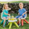 51e1KeziekL._AC_.jpg Smoby - Kid Chaise - Mobilier pour Enfant - Dès 18 Mois - Intérieur et Extérieur - Bleu - 880104