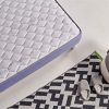 NATURALEX | Matelas Geltec 140x190 Cm | Multicouches Blue Latex Mousse A Mémoire Memo Fresh A Microcapsules De Refroidissement | Sommeil Sain | Athermique | Adaptabilité Supérieure
