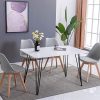 51i13RqF-8L._AC_.jpg EGGREE Lot de 4 Chaises Salle Manger Scandinaves, Rétro Chaises Rembourrée Chaise de Cuisine/Bureau avec Pieds en Bois de Hêtre Massif Gris