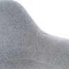 51mEAhfR-yL._AC_.jpg CLP Chaise Lounge Adam en Tissu I Chaise Fauteuil pour Salon Ou Salle A Manger I Piètement en Bois De Chêne I Design Scandinave Moderne, Couleurs:Gris