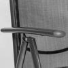 51trR9i6IOL._AC_.jpg TecTake Ensemble de 4 Chaises de Jardin en Aluminium, Pliable, Anthracite