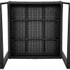 51v1sUpYylL._AC_.jpg Yaheetech Salon de Jardin 2 Fauteuils et 1 Table Basse pour Salon/Bar/Bureau en Résine Tressée Poly Rotin Exterieur Interieur Noir/Beige
