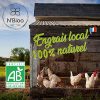 N'Bioo Engrais Naturel pour Plantes Vertes Intérieur, Potager, Fertilisant Universel Bio, Organique, Français. Geranium, NPK, pour Terreau Universel [Ebook Offert] Mon Jardin Bio 250gr