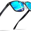 ATTCL Homme Lunettes De Soleil Polarisé Al-Mg métal Cadre Super Léger