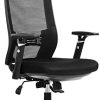 Aiidoits Chaise de Bureau, Fauteuil de Bureau, Soutien Lombaire Ajustable, Aiidoits Chaise de Bureau, Fauteuil de Bureau, Soutien Lombaire Ajustable, Hauteur Accoudoirs Appui-tête Réglables, Dossier Ergonomique Inclinable en Maille, Siège Pivotant à roulettes, Charge 150 kg