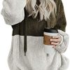 Minetom Femme Hoodie Sweat À Capuche Hiver Velvet Toison Chaud Minetom Femme Hoodie Sweat À Capuche Hiver Velvet Toison Chaud Pull Outerwear Epais Casual Jumper Mode