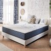 NATURALEX | Matelas Perfectsleep 140x190 Cm | Mousse A Mémoire NATURALEX | Matelas Perfectsleep 140x190 Cm | Mousse A Mémoire Technologie Blue Latex Multi-Densité HR | Parfait Soutien Haute Resilience Ultra Respirante | Ergonomique Hypoallergénique | Equilibré