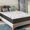 NATURALEX | Matelas Viscosystem 140x190 Cm | Mousse De Qualité Supérieure A Mémoire Régulatrice De Pression | Système Optimal Aero Latex HR Extra Confort | Adaptation Progressive | Autorégulateur