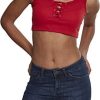 Urban Classics Ladies Rib Short Top Débardeur Femme Urban Classics Ladies Rib Short Top Débardeur Femme