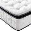 Vesgantti Matelas à 26cm Épaisseur Matelas Ressort Ensachés Matelas en Mousse Mémoire de Forme Transpirant 7 Zone de Confort CertiPUR-US (90x190cm)