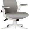 YU YUSING Chaise de Bureau Fauteuil Siège Ergonomique avec Accoudoirs YU YUSING Chaise de Bureau Fauteuil Siège Ergonomique avec Accoudoirs Pliables, Dossier Inclinable, Support Lombaire, Pivotant à 360 °,Hauteur Réglable, Gris
