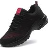 ZPAWDH Homme Femme Air Baskets Chaussures de Sports Outdoor Shock ZPAWDH Homme Femme Air Baskets Chaussures de Sports Outdoor Shock Absorbing Running Fitness Léger Sneakers