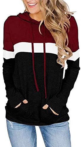 ihot Sweat-Shirts Femmes Sweat à Capuche Manches Longues Automne Mode Chemise Fille Pullover Jumper Hoodie Sweat Tops