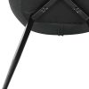 31Bxqx9S7sL._AC_.jpg WOLTU BH248an-2 Chaises de Salle à Manger Lot de 2,Chaises de Cuisine Assise en Tissu Scientifique Pied en métal,Anthracite