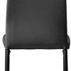 31Xo9HF5ZvL._AC_.jpg Lot de Chaises de Salle à Manger, Chaise Moderne 40x47x98cm pour Salle à Manger, Cuisine, Salle de Réunion (6X Noir)