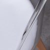 ZONS Lot DE 2 Alba Chaise en PP Transparent Aux Pieds en Bois Style SCANDINAVE,