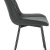 31ssJq28SL._AC_.jpg WOLTU BH248an-2 Chaises de Salle à Manger Lot de 2,Chaises de Cuisine Assise en Tissu Scientifique Pied en métal,Anthracite