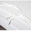 41T-u6S1cVL._AC_.jpg Evergreenweb Matelas pour canapé 140x190 cm lit avec 2 Plis pour Banquette B.Z. Épaisseur 10 cm, revêtement Blanc hypoallergénique, avec Lacets de Fixation - Matelas d'appoint Pliant en Mousse