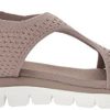 41YJAU88AfL._AC_.jpg Skechers Sandales Flex Appeal 2.0 - Deja Vu - Pour femme