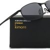 41fJiNL7ZBL._AC_.jpg kimorn Polarisé Lunettes De Soleil Hommes Rétro Rectangulaire Métal Cadre K0535