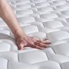 Matelas Actiflex Max 180 x 200 cm Ressorts ensachés et mémoire de Forme - Epaisseur : 26 cm - Confort : Ferme - 7 Zones de Confort