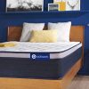 Matelas Actiflex Max 180 x 200 cm Ressorts ensachés et mémoire de Forme - Epaisseur : 26 cm - Confort : Ferme - 7 Zones de Confort