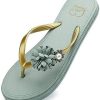 41zyM05MNpL._AC_.jpg AX BOXING Tongs Femme Décorations Florales Sandales Claquette Piscines De Plage Extérieures Intérieures Taille 36-41