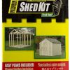 2x4 Basics Kit pour abri de Jardin Hopkins 90192 par pour Toit à pignon