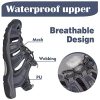 GRITION Hommes Sandales de Marche Randonnée Bout fermé Mesh & PU Upper Ajustable Sanglé pour Sports et Plein Air Sandales Chaussures de Trekking pour pour été Plage