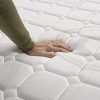 NATURALEX | Carbontech | Matelas 140x200 Cm | Mousse à Mémoire de Forme MemoFresh | Système Carbon Actif Latex | Ergonomique et Antistress | 7 Zones de Confort | Réversible Été/Hiver