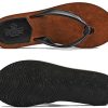 AX BOXING Tongs Femme Chic PU Cuir Sandales Simple Claquette Doux Léger Beach Piscine Intérieur/Extérieur Chausson Taille 36-41