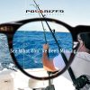 Carfia Retro Lunette de Soleil Homme Polarisée UV400 Protection pour la Conduite en Voyage