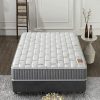 sensoreve-N°1 Matelas Galice 140x190cm-Hybrid:Ressorts ensachés+Mousse Mémoire de Forme-Épaisseur 25cm-Soutien Tonique Parfait & indépendance de Couchage-Label SANITIZED(Anti bactérien/acarien)