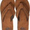 Quiksilver Carver Nubuck, Tongs. Homme