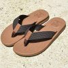 KuaiLu Tongs pour Hommes été Antidérapantes Plage Piscine Sandales Synthétiques Thongs Chaussures