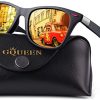 GQUEEN Classic Unisex Lunettes de soleil Homme Polarisées Femme Retro GQUEEN Classic Unisex Lunettes de soleil Homme Polarisées Femme Retro Lunettes UV400 MNF4
