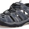 GRITION Hommes Sandales de Marche Randonnée Bout fermé Mesh & PU Upper Ajustable Sanglé pour Sports et Plein Air Sandales Chaussures de Trekking pour pour été Plage