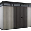 KETER Abri de jardin Monopente ARTISAN 117 - 7,4m2