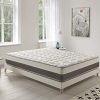 SIMPUR Relax - Matelas 140x200 cm VIP Luxor - Épaisseur SIMPUR Relax - Matelas 140x200 cm VIP Luxor - Épaisseur 30 cm - Mousse à Mémoire de Forme Soft - Système Multizone de Confort - Confort Ferme/Mi-Ferme - Indépendance de Couchage - Haute densité