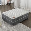 sensoreve-N°1 Matelas Galice 140x190cm-Hybrid:Ressorts ensachés+Mousse Mémoire de Forme-Épaisseur 25cm-Soutien Tonique Parfait & indépendance de Couchage-Label SANITIZED(Anti bactérien/acarien)