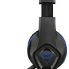 Trust Gaming Casque Gamer PS4 et PS5 GXT 404B Rana Casque Micro pour Consoles Playstation 4 et 5, Filaire, avec Jack 3.5 mm, Microphone Repliable, Câble de 1 m - Bleu