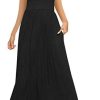 31JRQXFxWCL._AC_.jpg Landove Robe Portefeuille Femme Cache Coeur Longue Manche Courte Fleur