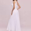 31KHSWSeaJL._AC_.jpg Ever-Pretty Robe de Soirée Double V-col Diamants synthétiques Devant la Poitrine 09983