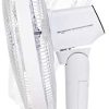 31aGAyQXJlL._AC_.jpg Amazon Basics Ventilateur oscillant numérique sur pied 5 pales doubles 12 vitesses Avec télécommande