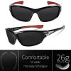 Queshark Lunettes de Soleil Homme Sport Polarisées 100% Anti UV400 Cadre Incassable