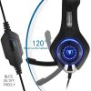 41hx3UG3EL._AC_.jpg Beexcellent GM-1 Casque Gaming PS4, Casque Gamer avec Micro Premium Anti Bruit Audio Stéréo Basse avec LED Lampe Jeux Vidéo Gaming Compatible pour PC Xbox One Laptop Tablette
