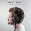 Trust Gaming Casque Gamer PS4 et PS5 GXT 404B Rana Casque Micro pour Consoles Playstation 4 et 5, Filaire, avec Jack 3.5 mm, Microphone Repliable, Câble de 1 m - Bleu
