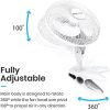 41Q0QOeCpS._AC_.jpg Pro Breeze Mini Ventilateur à Pince - 2 Vitesses, 15 cm - Petit, Portable, Silencieux - pour Maison, Table, Bureau